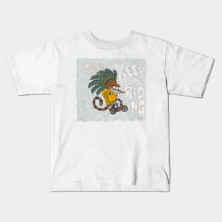 Keep on Riding! Kids T-Shirt